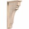 Ekena Millwork Pescadero Smooth Corbel w/Backplate, Douglas Fir, 5 1/2"W x 14"D x 26"H COR06X14X26PEC01SDF - alternate 1